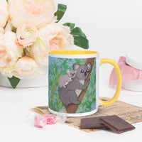 Mom & Baby Koala Mug with Color Inside